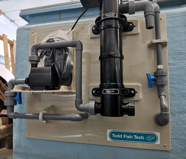 Todd Fish Tech – bivalve purification system pump and UV element Todd Fish Tech - bivalve purification system pump and UV element