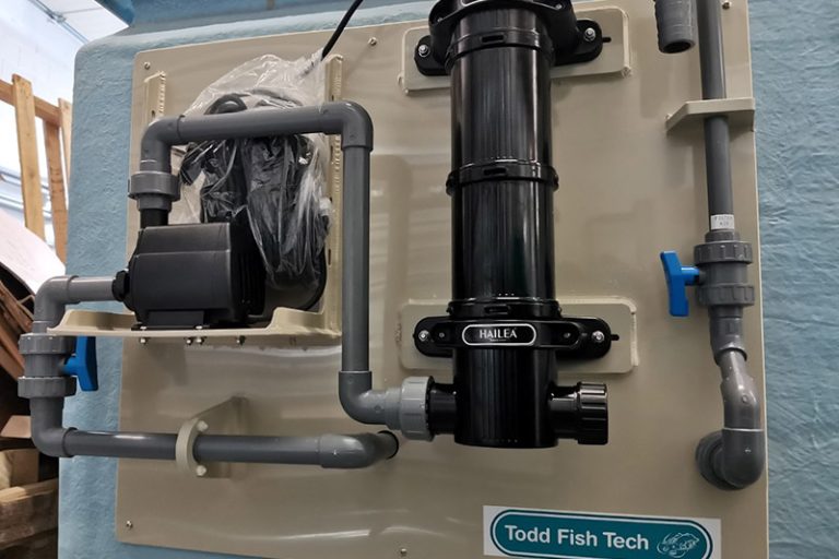Todd Fish Tech - bivalve purification system pump and UV element