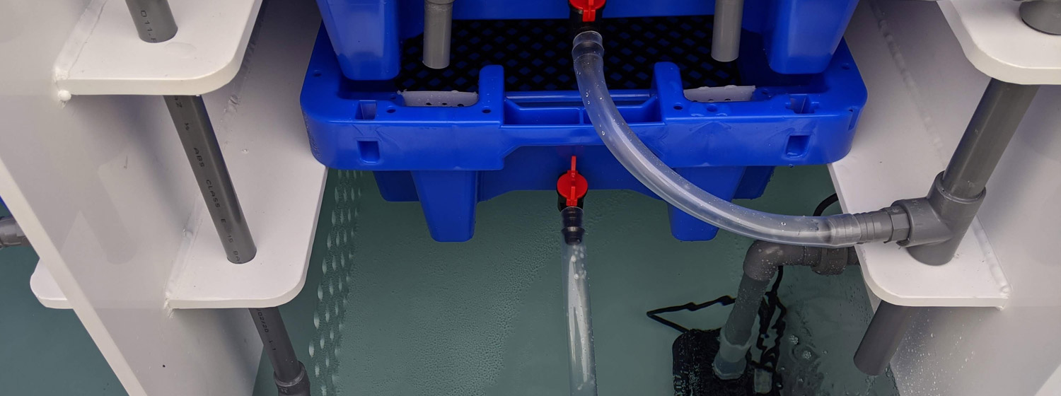 Todd Fish Tech - Oyster Pod - Vertical Stacking Purification System