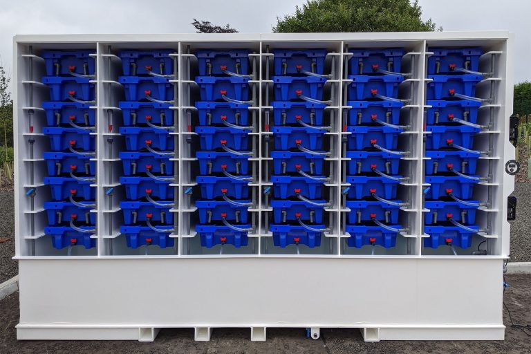 Todd Fish Tech - Oyster Pod - Vertical Stacking Bivalve Purification System